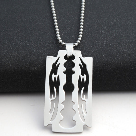 Inferno Blade Pendant Necklace