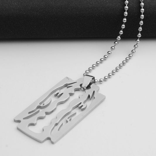 Inferno Blade Pendant Necklace
