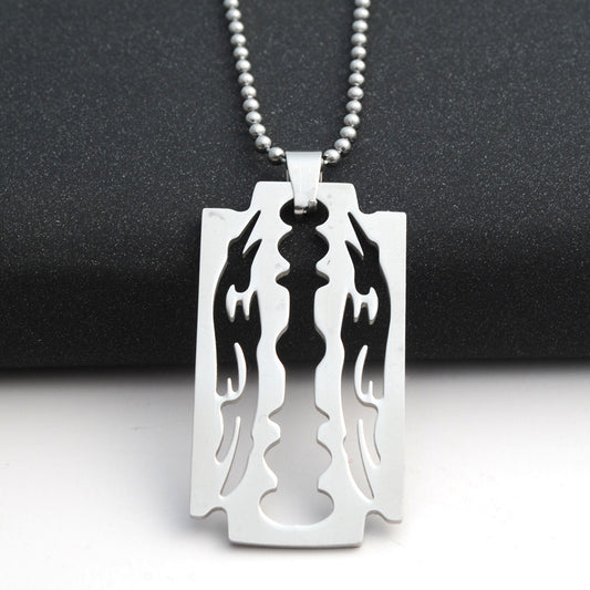 Inferno Blade Pendant Necklace