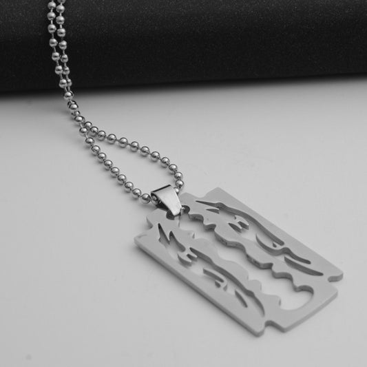 Inferno Blade Pendant Necklace