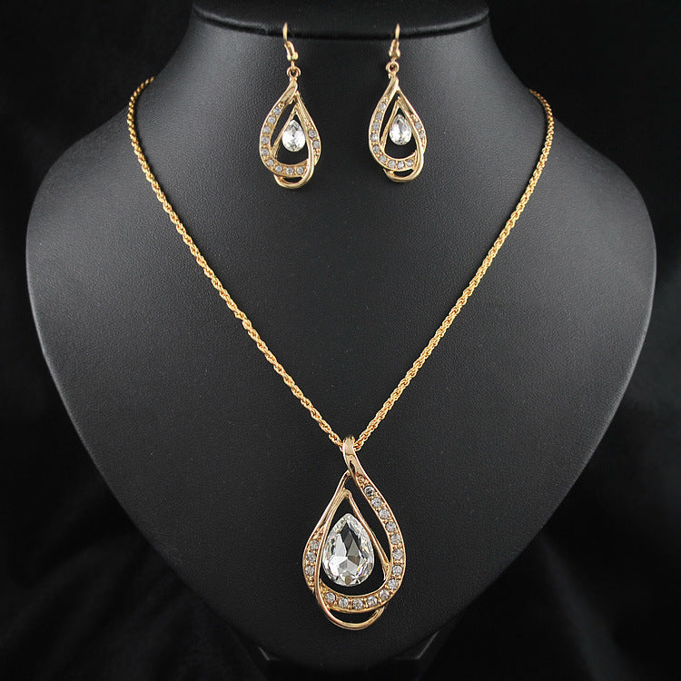Radiance Royale Crystal Drop Jewelry Set