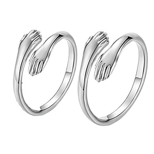 Hold Me Forever – Hand Hug Adjustable Rings