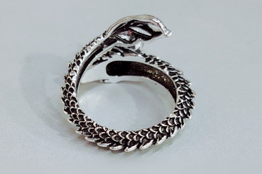 Ouroboros Dragon Ring – Symbol of Eternity & Power