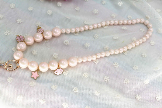 Moonlight Ballerina Pearl Necklace