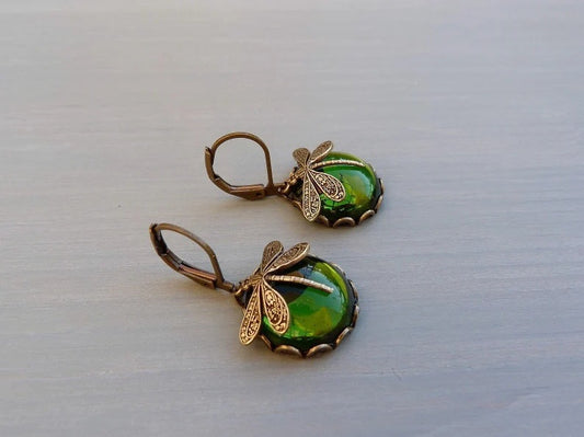 Vintage Crystal Bloom Earrings