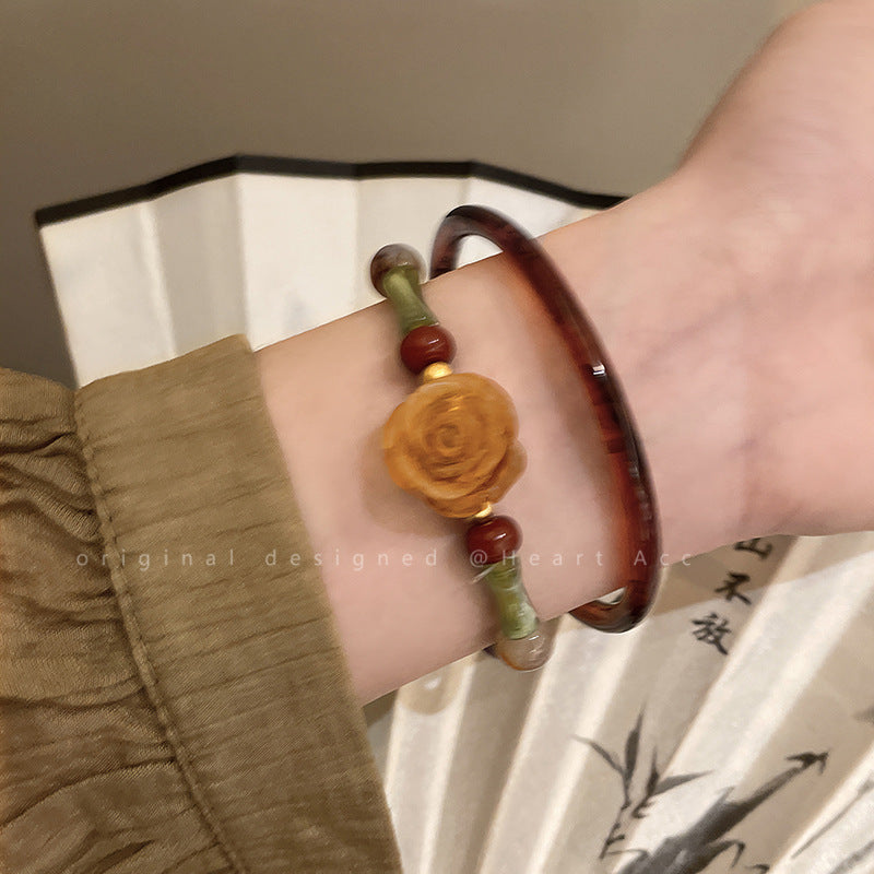 Vintage Pearl Bracelet Female Ins Style High Sense