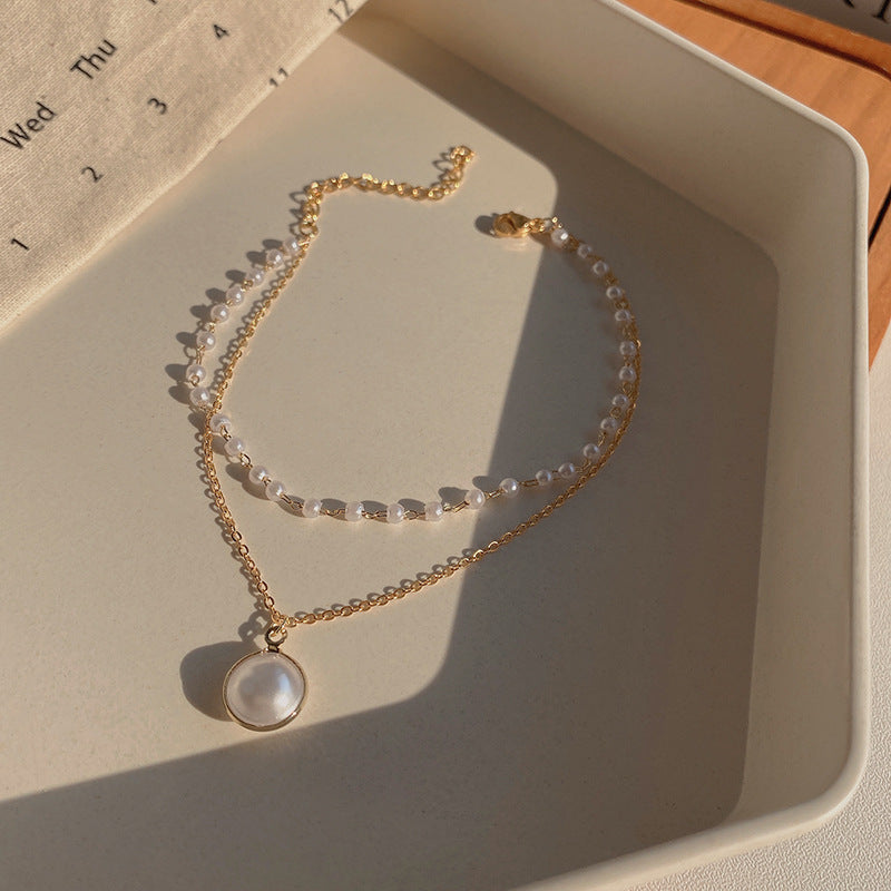 Vintage Pearl Bracelet Female Ins Style High Sense
