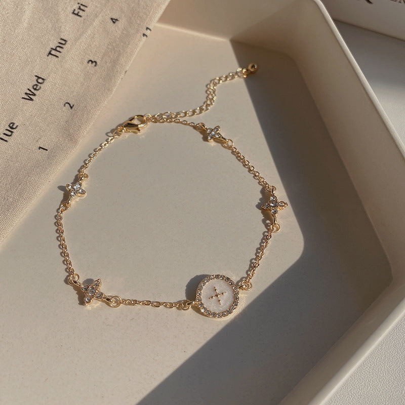 Vintage Pearl Bracelet Female Ins Style High Sense