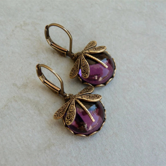 Vintage Crystal Bloom Earrings