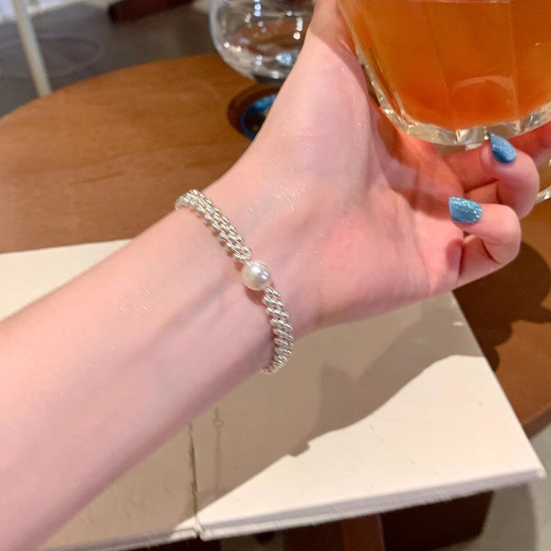 Vintage Pearl Bracelet Female Ins Style High Sense