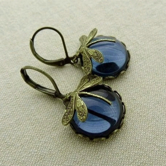 Vintage Crystal Bloom Earrings