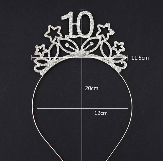 Rhinestone Hair Accessories Alloy Headband For Women